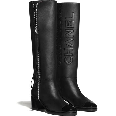 chanel boots zwart|Chanel fashion.